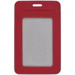 Чехол для пропуска Shall Simple, красный