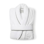 Банный халат VINGA Harper, S-M, унисекс, 450 г/м²