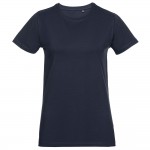 Футболка женская T-bolka Stretch Light Lady, темно-синяя (navy), размер XXL