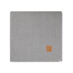 Плед VINGA Moulton из rPET GRS, 320 г/м², 130х170 см серый; 