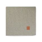 Плед VINGA Moulton из rPET GRS, 320 г/м², 130х170 см зеленый; 