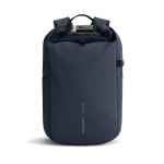 Антикражный рюкзак Urban Roll-top, черный темно-синий; черный