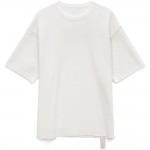 Джемпер с коротким рукавом Siluetti Volumica, молочно-белый, размер XL/XXL