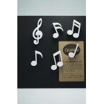 МАГНИТЫ MEMODY MAGNET (6 ШТ. / УПАК.), белые