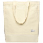 Сумка для покупок JETTA 325 г/м² с шильдом - поезд, натуральный