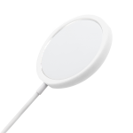 Беспроводное магнитное зарядное устройство Fomax 15W To Go, белый/белый