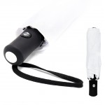 Автоматический противоштормовой зонт Vortex To Go, белый/белый