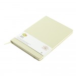 Блокнот из растительного сырья Tutti Frutti в твёрдом переплёте, киви