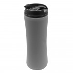 Термокружка Miora софт-тач, серый