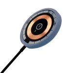 Беспроводное магнитное зарядное устройство Aphia 15W To Go, черный/серый