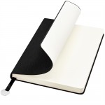 Блокнот A5 Officer в мягком переплёте с металлической биркой, чёрный