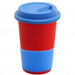 Кружка Magic To Go, красный/светло-синий