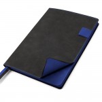 Ежедневник A5 недатированный Efemero в мягком переплёте, черный/темно-синий