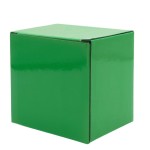 Коробка глянцевая для кружки Make me, зелёная