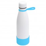 Термобутылка герметичная вакуумная Olivia To Go, белый/бирюзовый