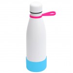 Термобутылка герметичная вакуумная Olivia To Go, белый/розовый/бирюзовый