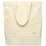 Сумка для покупок JETTA 325 г/м² с шильдом - самолёт, натуральный