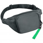 Поясная сумка SPLIT TO GO, Серый/Зелёный