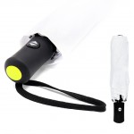 Автоматический противоштормовой зонт Vortex To Go, белый/жёлтый