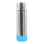 Термос Picnic Silver To Go, серебристый/бирюзовый