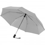 Зонт складной Manifest со светоотражающим куполом, серый