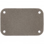 Лейбл Eta Nubuck, S, серый