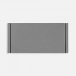 Лейбл из ПВХ Dzeta, XS, серый