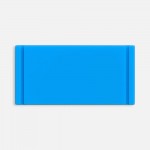 Лейбл из ПВХ Dzeta, XS, голубой