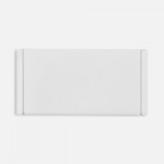 Лейбл из ПВХ Dzeta, XS, белый