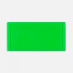 Лейбл из ПВХ Dzeta, XS, зеленый неон