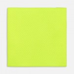 Лейбл тканевый Epsilon, L, желтый неон