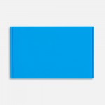 Лейбл из ПВХ Dzeta, XL, голубой