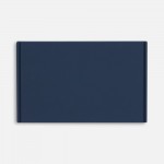 Лейбл из ПВХ Dzeta, XL, темно-синий