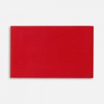 Лейбл из ПВХ Dzeta, ХL, красный