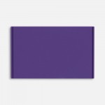 Лейбл из ПВХ Dzeta, XL, фиолетовый