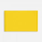 Лейбл из ПВХ Dzeta, XL, желтый