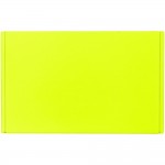 Лейбл из ПВХ Dzeta, ХL, желтый неон