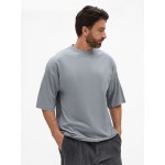 Футболка унисекс T1, серая, размер M/L