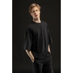 Футболка унисекс T1, черная, размер M/L