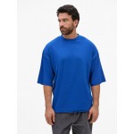 Футболка унисекс T1, синяя, размер M/L
