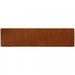 Лейбл кожаный Pasek, S, горчичный