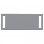 Шильдик металлический Kova, серый