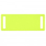 Шильдик металлический Kova, желтый неон