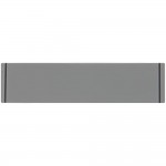 Лейбл из ПВХ Dzeta, S, серый