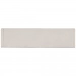 Лейбл из ПВХ Dzeta, S, белый