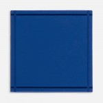 Лейбл из ПВХ Dzeta, L, синий