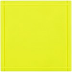 Лейбл из ПВХ Dzeta, L, желтый неон