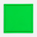 Лейбл из ПВХ Dzeta, L, зеленый неон