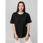 Футболка унисекс оверсайз Street Vibes, черная, размер XL/XXL