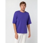 Футболка унисекс оверсайз Street Vibes, фиолетовая, размер M/L